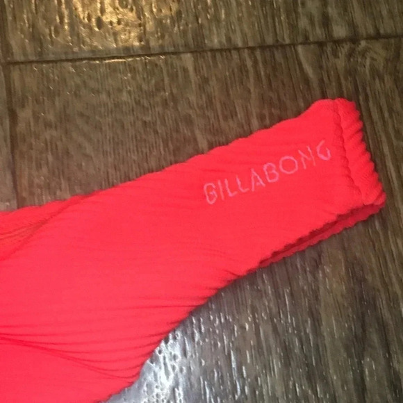 Billabong Red Tanlines Hike Ribbed Bikini Bottoms Size XL NWT - Picture 4 of 7